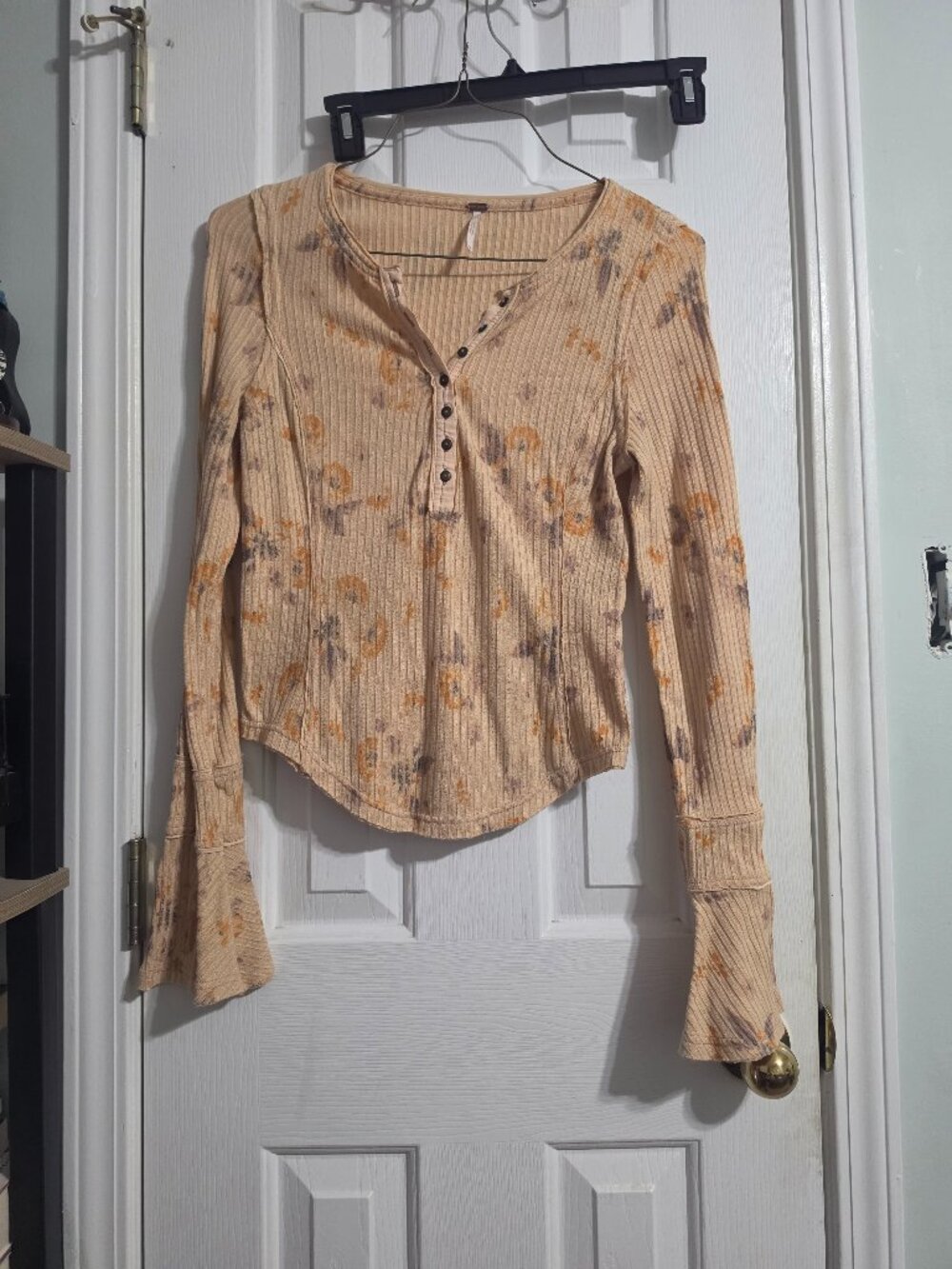 Free People Layer Me Henley Top.